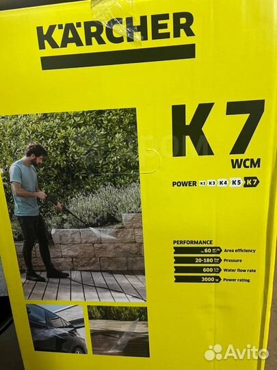 NEW Мойка высокого давления Karcher K7 WCM