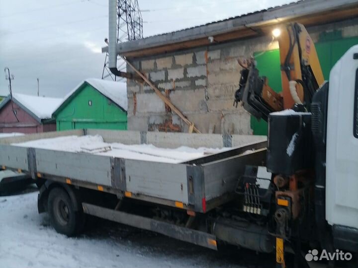 Аренда и услуги манипулятора, стрела 3 т, 7 м, борт 6 т, 5.5 м