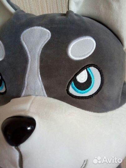 Мягкая игрушка собака Хаски 130 см