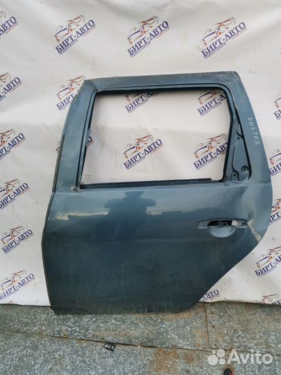Дверь задняя левая под ремонт Renault Duster