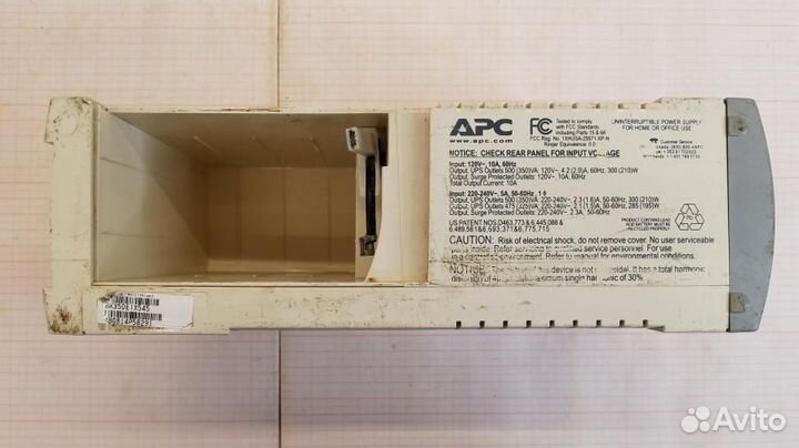 Ибп APC Back-UPC CS 350 BK350EI, б/у, без акб
