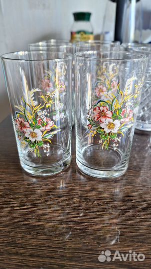 Стаканы, бокалы, рюмки СССР