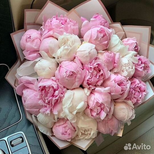 Пионы Букеты Цветы Доставка