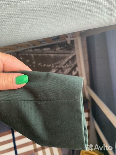 Пиджак школьный для мальчика зеленый