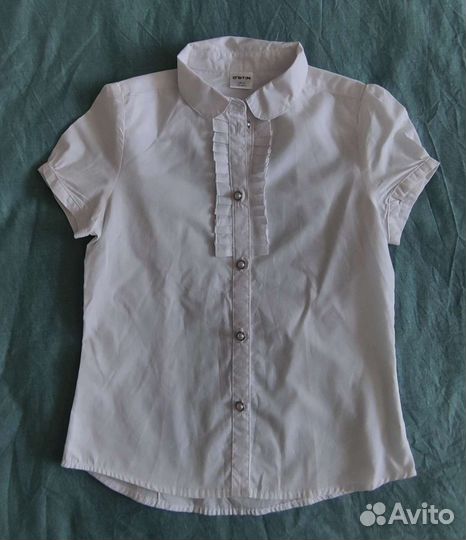 Блузки школьные р.122-140