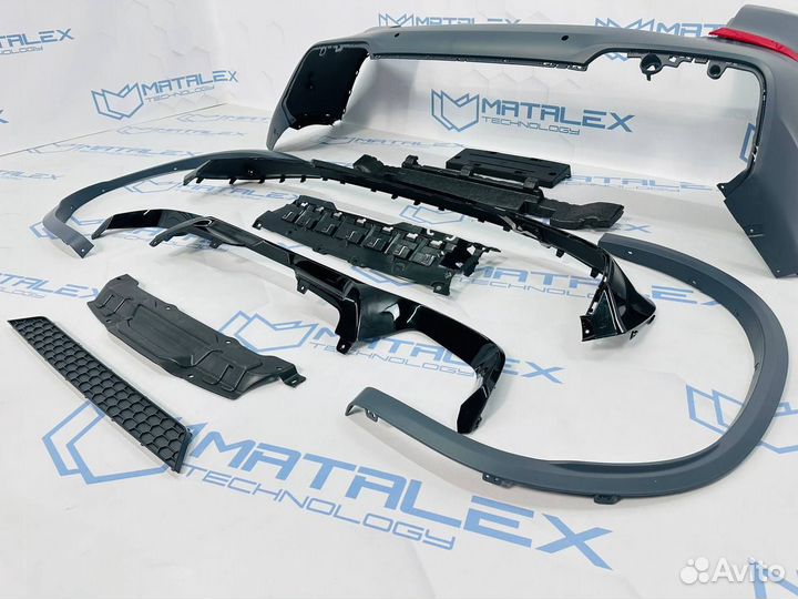 Задний бампер BMW X3M F97 X3 G01 дорест без насадо