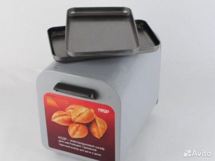 Жарочный шкаф Кедр шж-0.625/220 серый 2 поддона