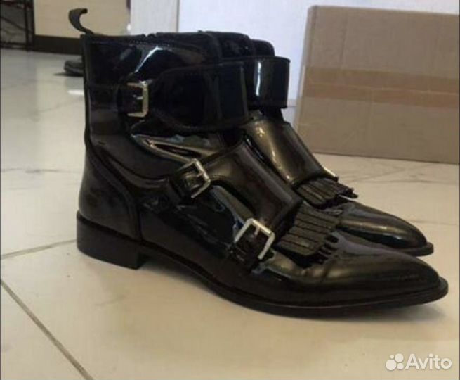 Ботинки челси massimo dutti 40