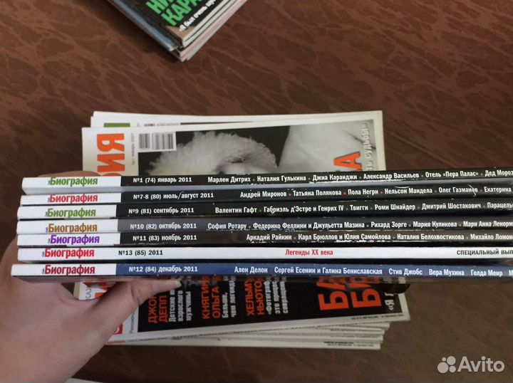 Журналы «Биография»