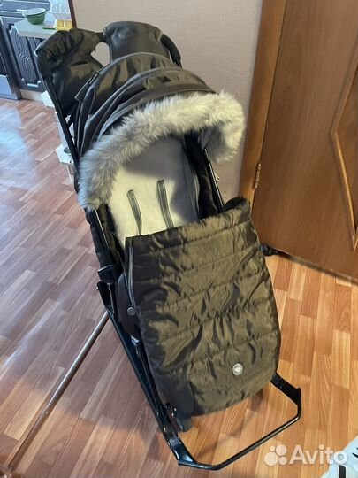 Коляска санки