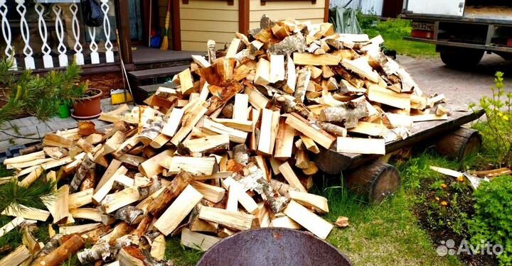 Дрова качественные колотые