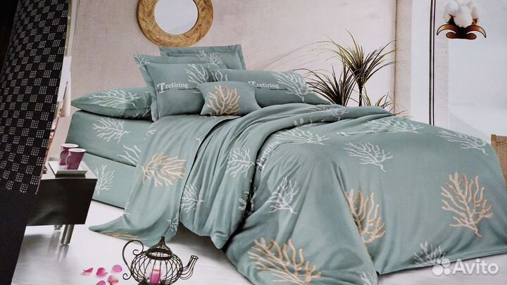 Постельное белье 2 спальное, евро, семейное, сатин