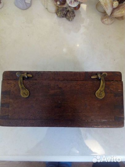 Шкатулка. - табакерка деревянная