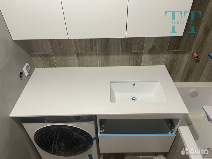 Умывальник из камня для ванной