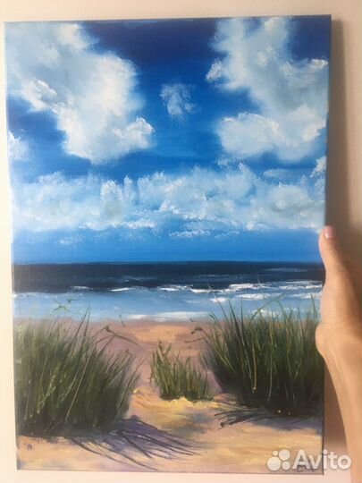 Картина небо/ картина берег / картина море