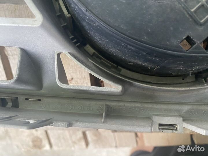 Решетка радиатора mercedes мл 164