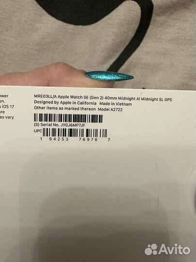 Apple watch se gen 2 2023 40mm