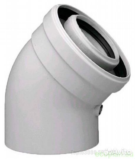 2 колена по 45 град. диам