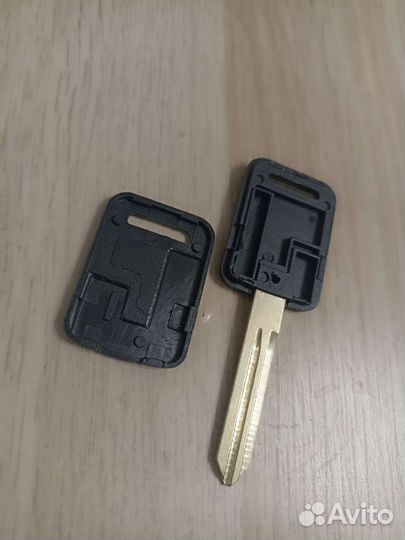 Ключ зажигания Ниссан Nissan NSN14 под чип