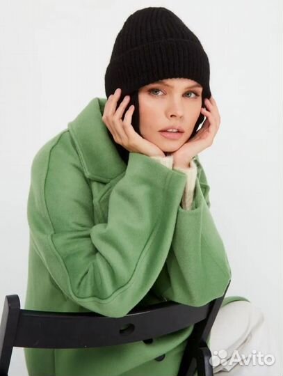 Шапка капор женская зимняя