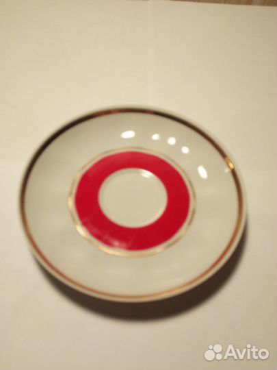 Чайная пара, фарфор. Дулево