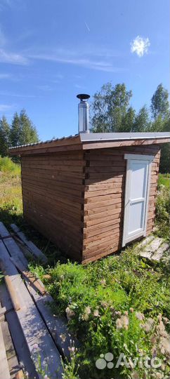 Домик, бытовка