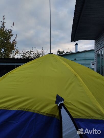 Палатка для зимней рыбалки бу 4х местная Стек