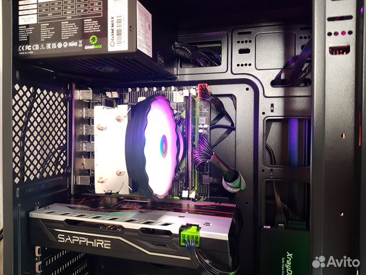 Мощный пк Intel 10/20 ядер/32gb/RX 580 8gb/SSD 480