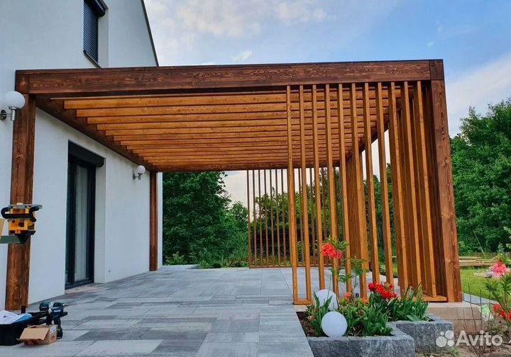 Террасы веранды навесы строительство