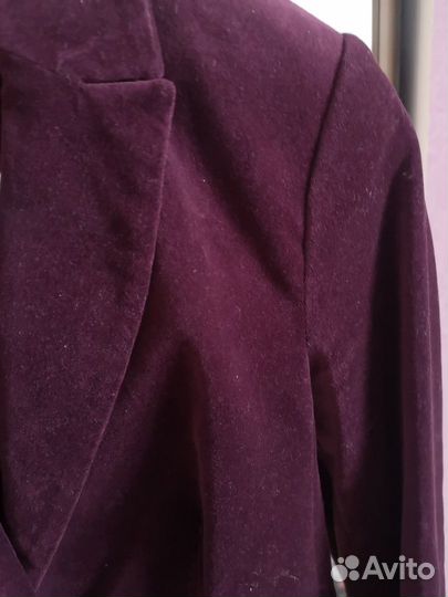 Жакет бархатный