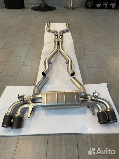 Выхлопная система акрапович для bmw m5 f90
