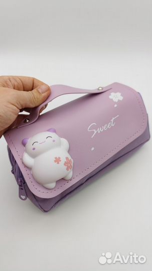 Пенал школьный для девочки