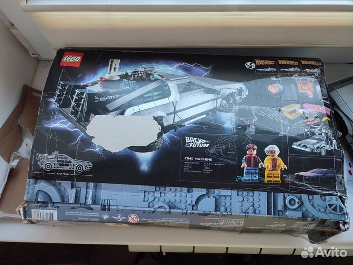 Lego Back to The Future (оригинал, б/у)