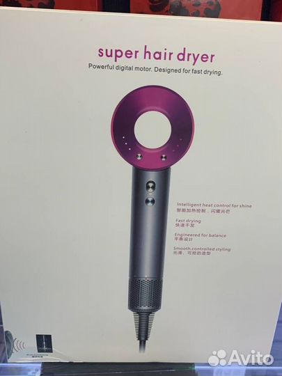 Фен dyson supersonic hd08 7насадок