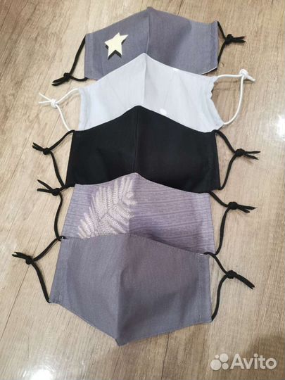 Маска защитная много разовая для взрослых и детей