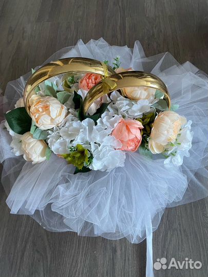 Свадебные украшения на машину продам