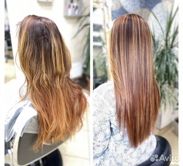 Окрашивание любой сложности, смывка, укладка