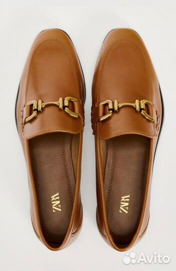 Туфли лоферы женские Zara