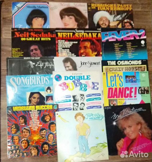 Винил фирменный из Европы, обмен