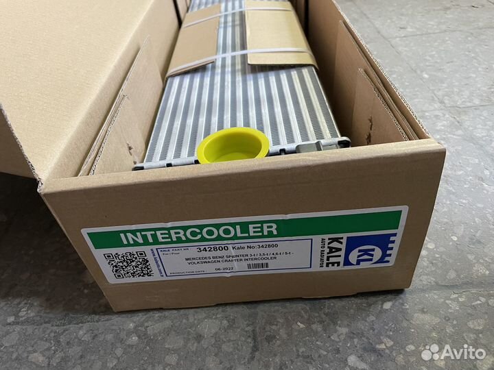 Интеркулер mercedes sprinter 2-5 t, VW Crafret