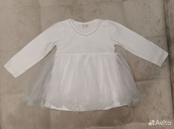 Платье для девочки 86 размер
