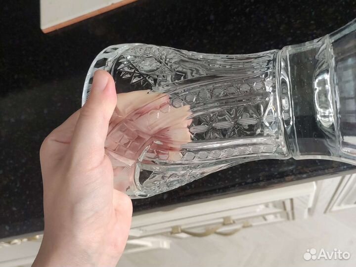 Хрустальная ваза