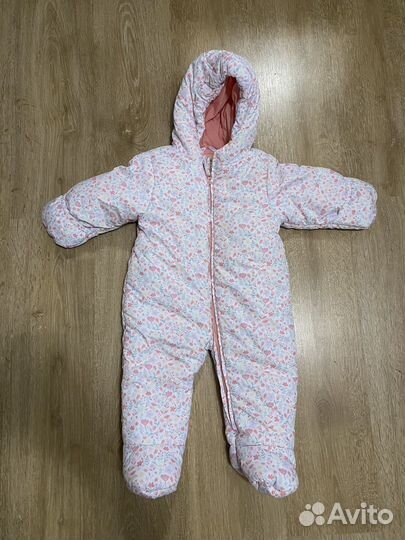 Демисезонный комбинезон для девочки 80