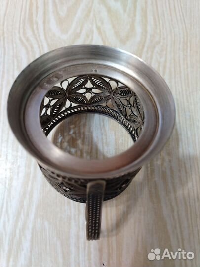 Подстаканник мельхиор СССР
