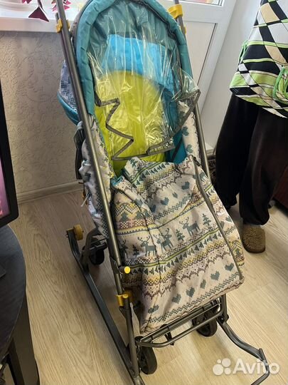 Санки коляска ника