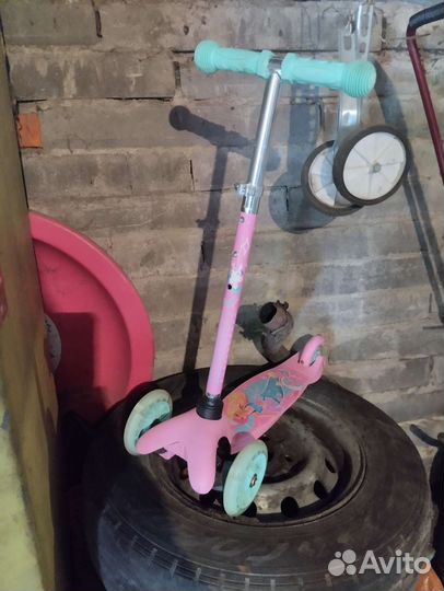 Самокат Barbie