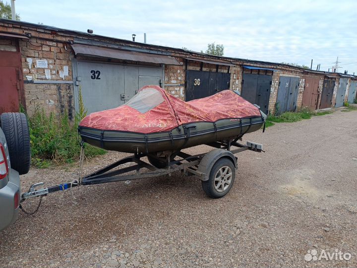 Лодка прицеп эхолот