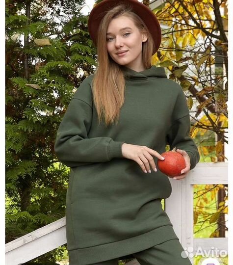 Худи Ovalova,с супер начёсом.Новое.60-64,рост 170+