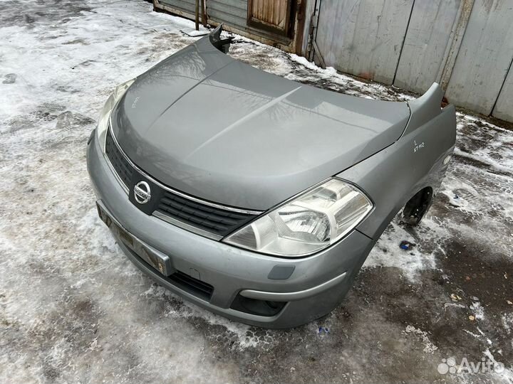 Ноускат (перед в сборе) Nissan Tiida C11 Европа