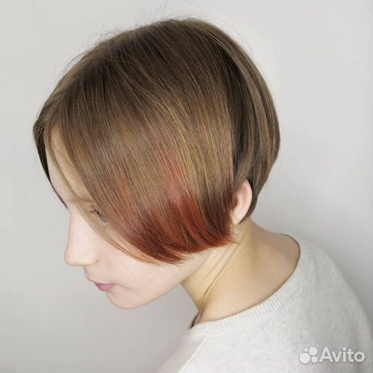 Стрижка, окрашивание